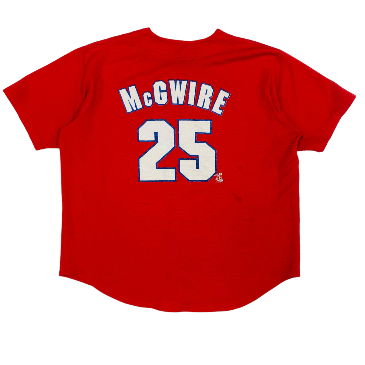 Buy Vintage St Louis Cardinals Mark Mcgwire 25 Jersey MLB Online