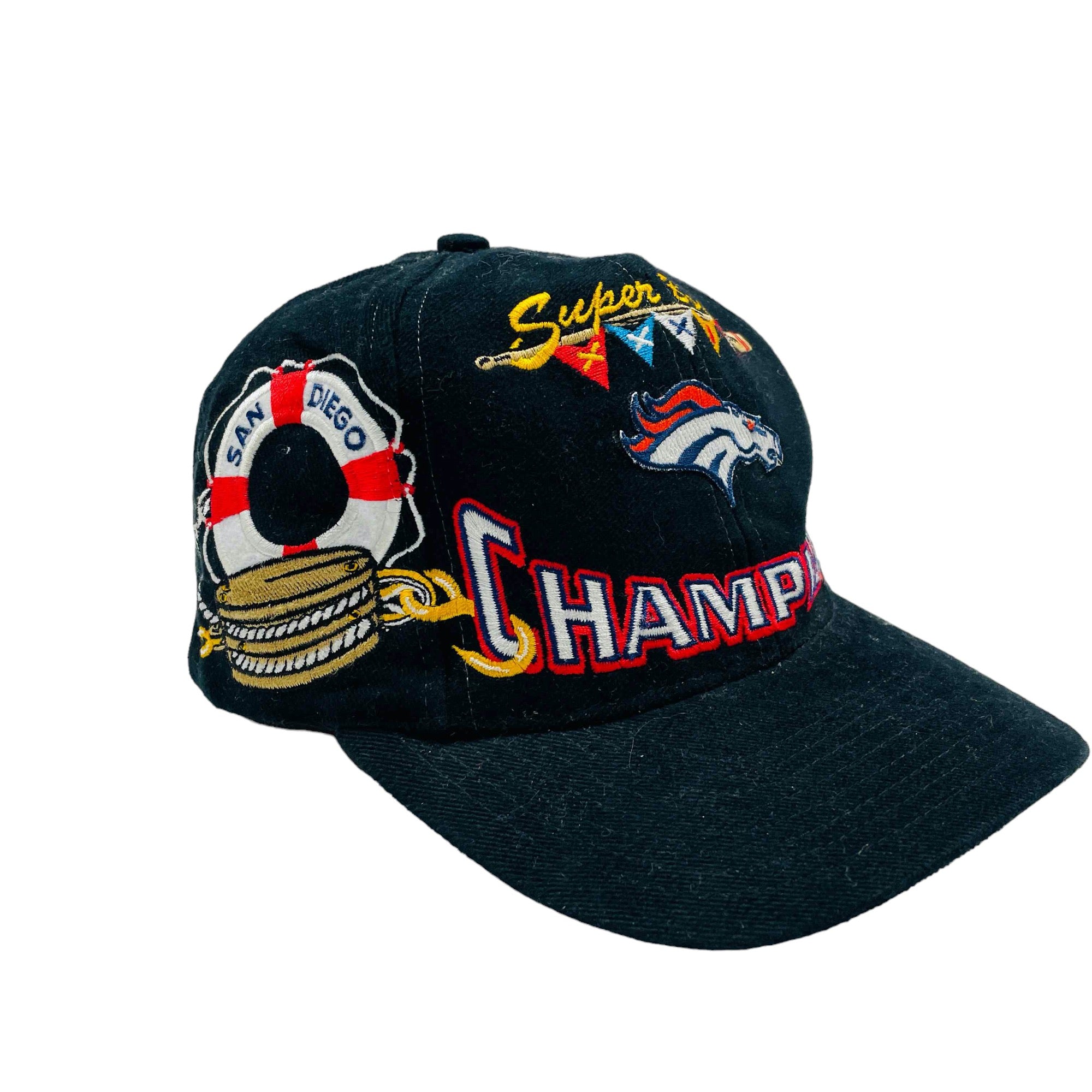 1998 Super Bowl XXXII San Diego Champions Snapback Cap