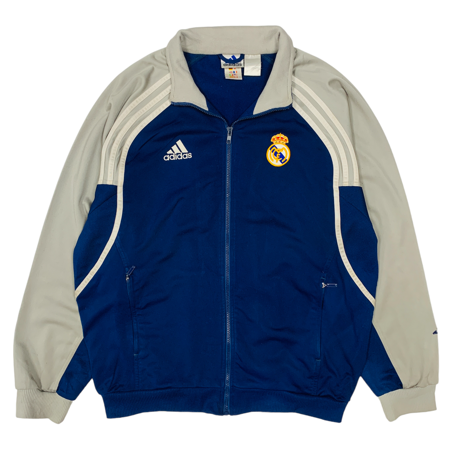Real Madrid 2000-01 Adidas Track Top - XL – Vintage Standards