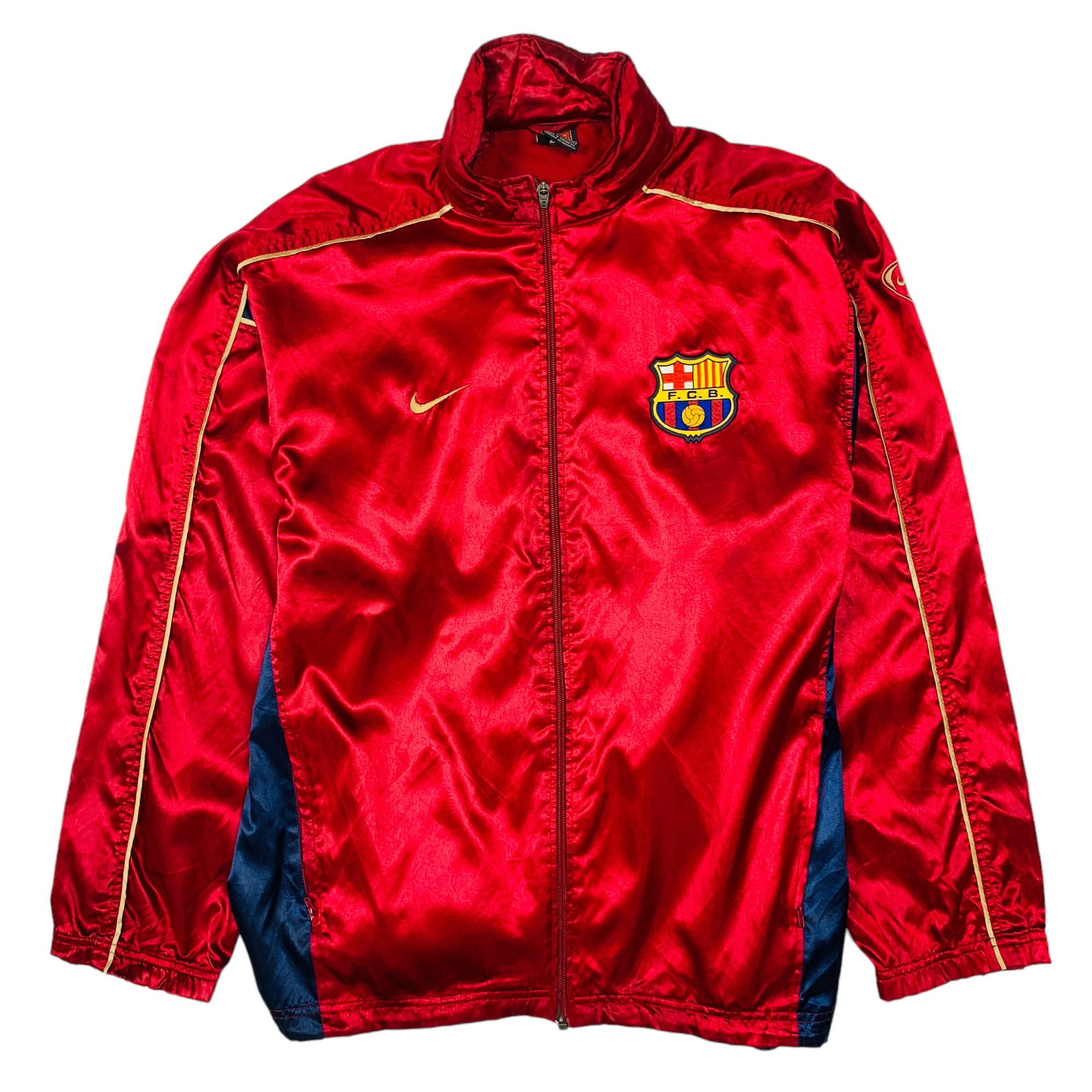 Barcelona 2001-02 Nike Training Jacket - Large
