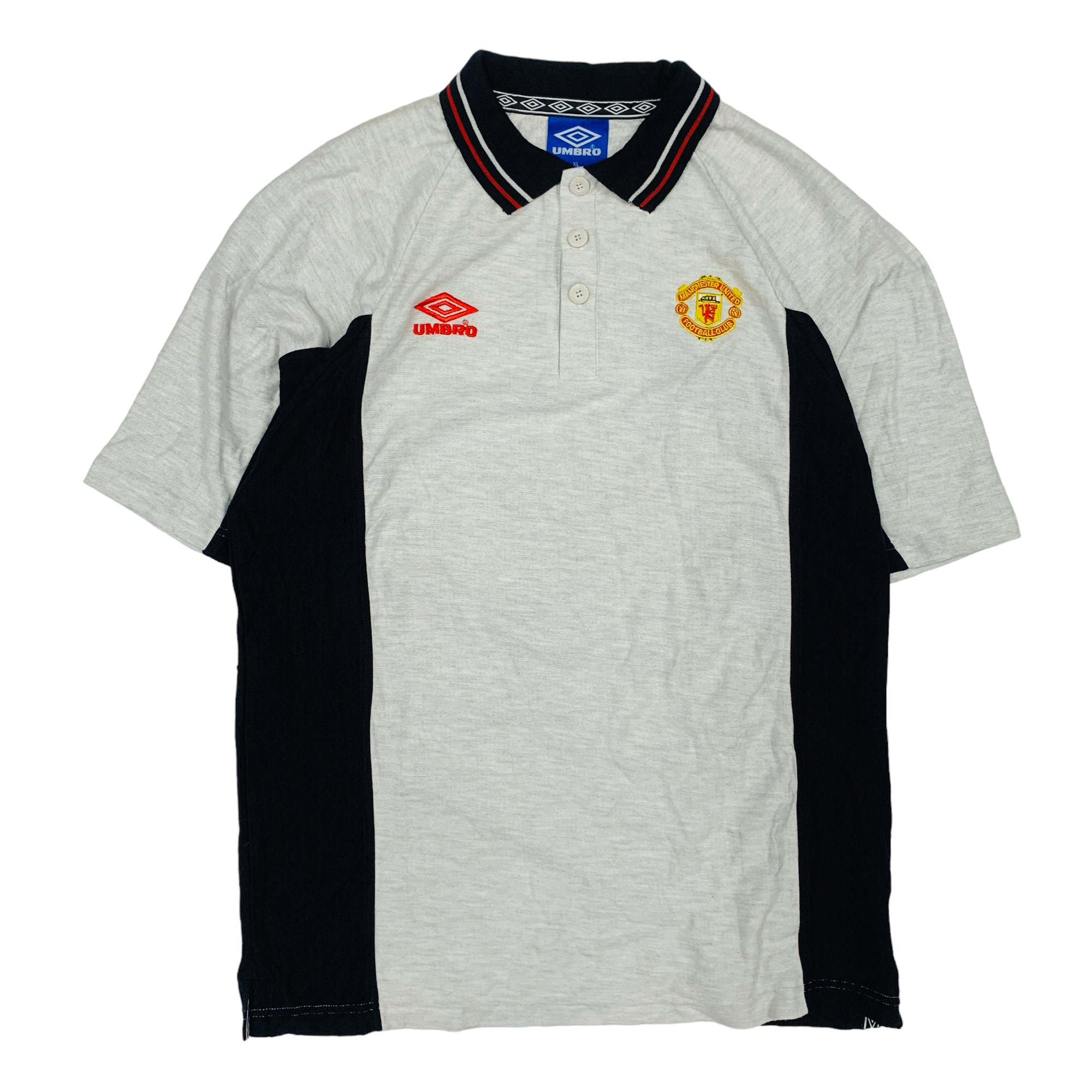 Manchester United 1992-94 Umbro Polo Shirt - 2XL