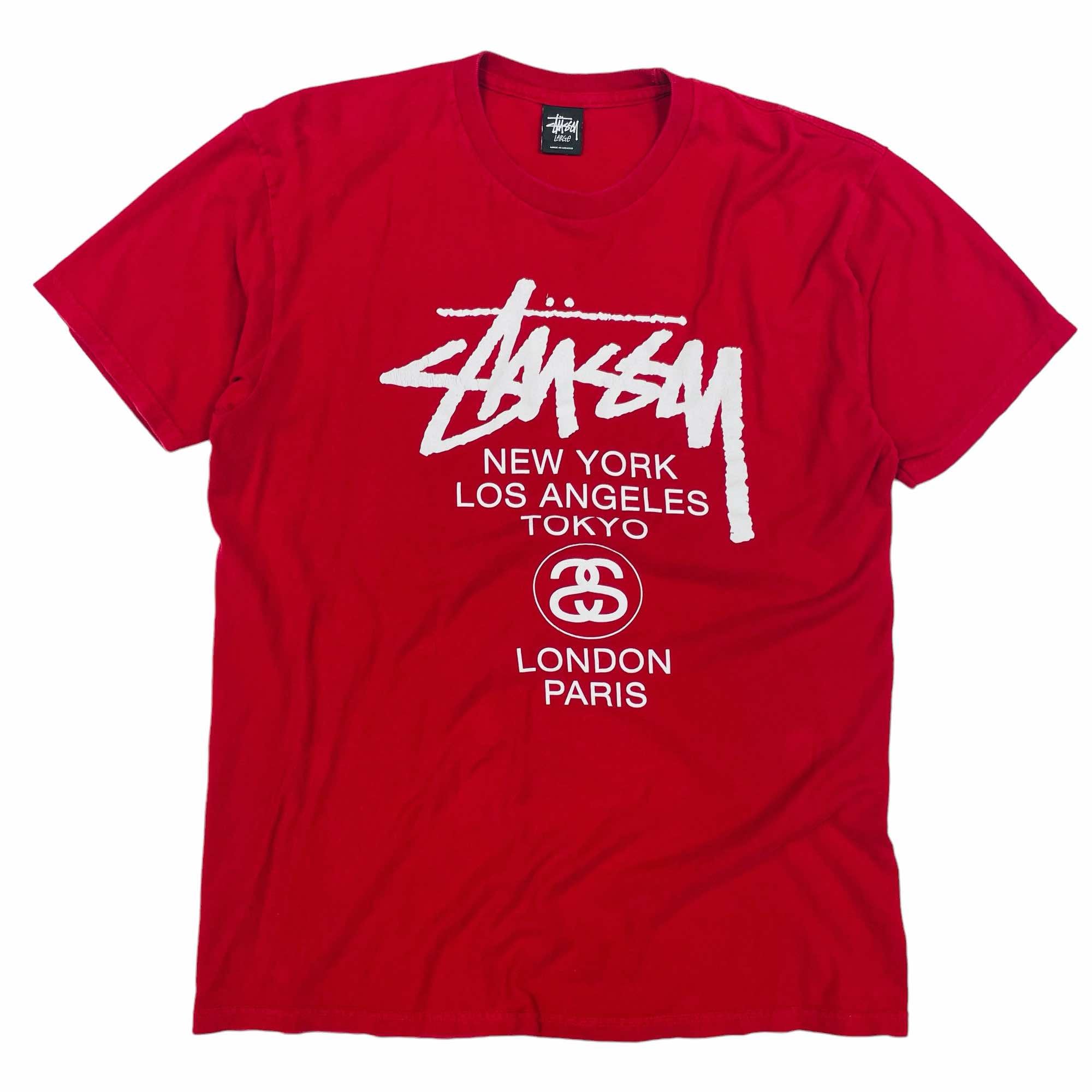 Stussy World Tour T-Shirt - Large