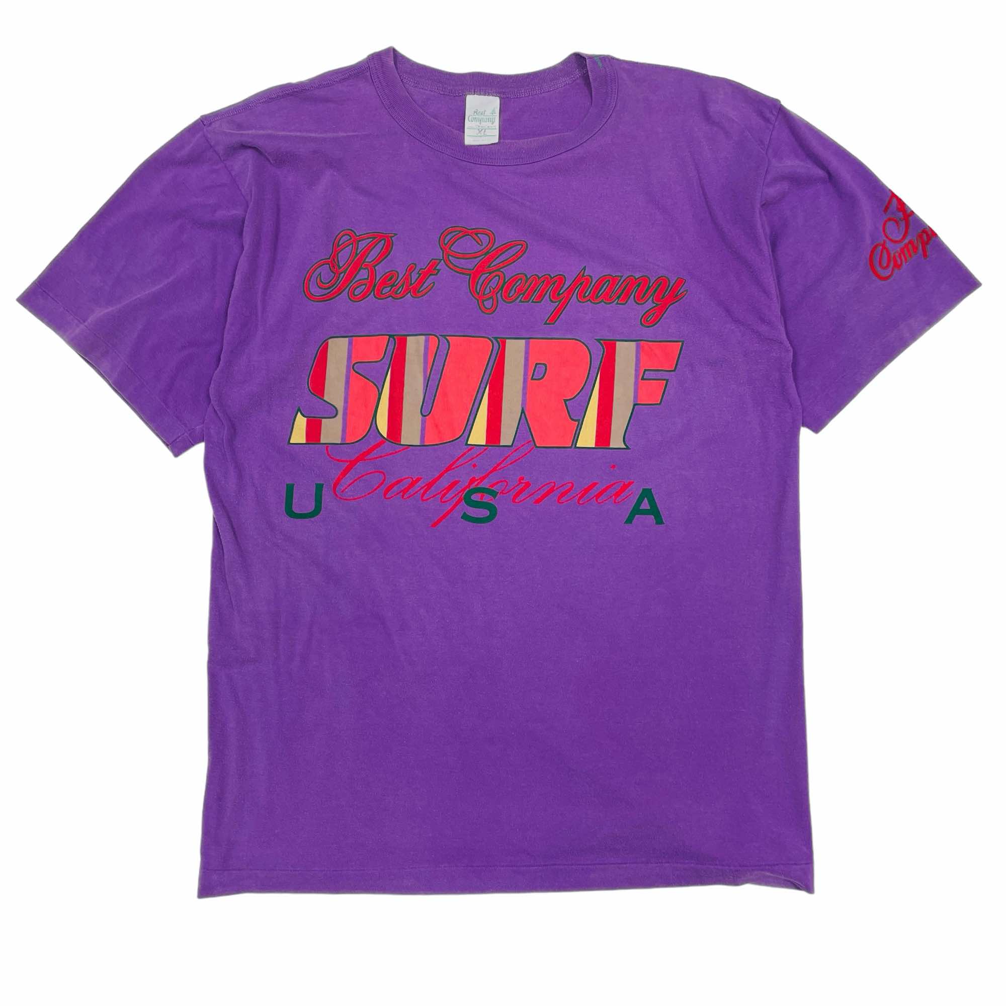 Best Company Surf California Single Stitch T-Shirt - Large
