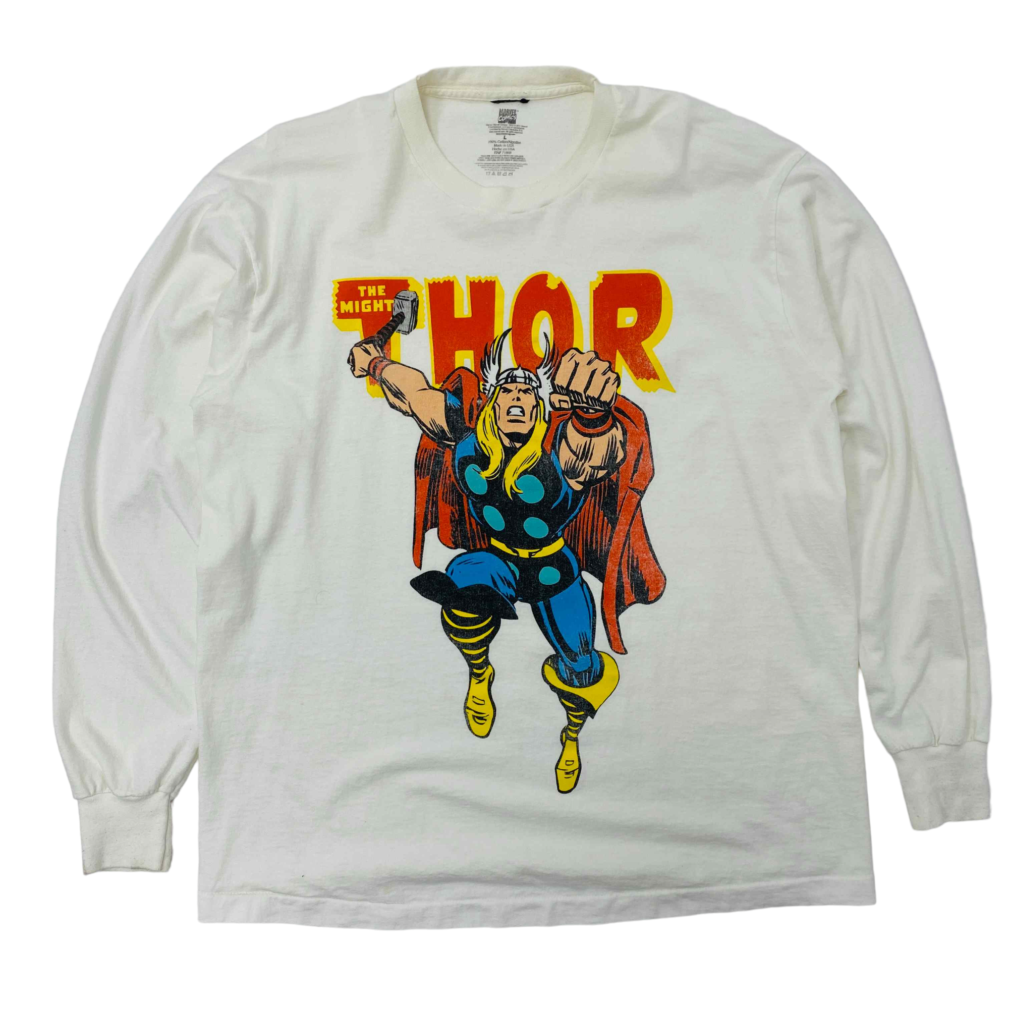 Thor Long Sleeve Graphic T-Shirt - Large