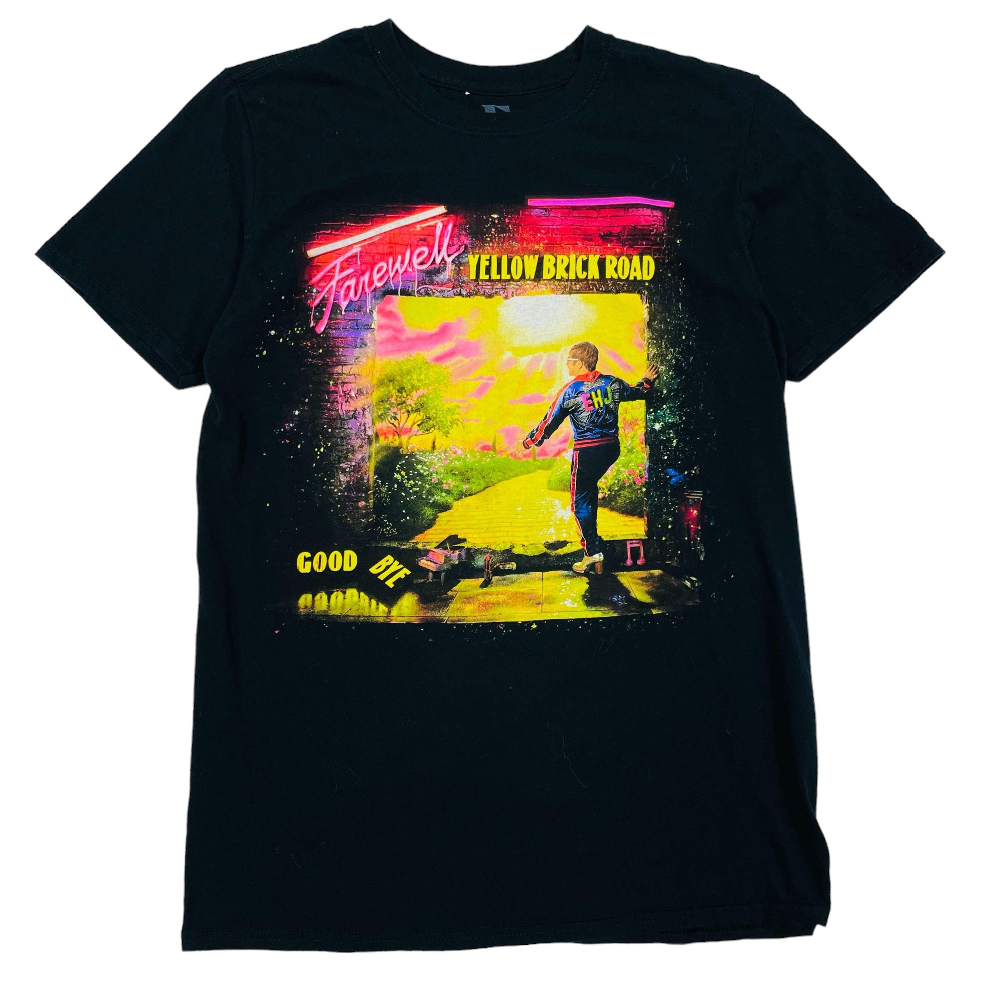 Elton John Farewell Yellow Brick Road Tour T-Shirt - Small