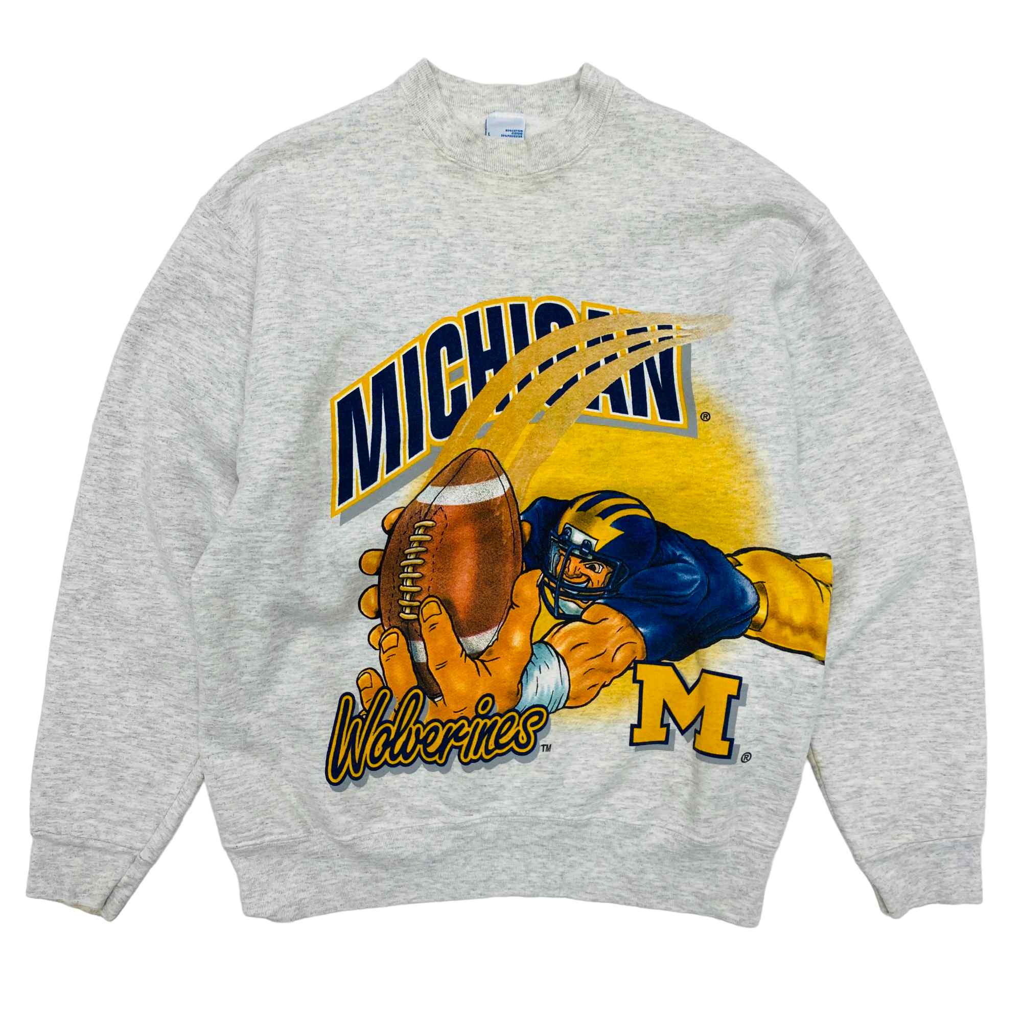 Michigan Wolverines Made In The U.S.A Sweatshirt - Large