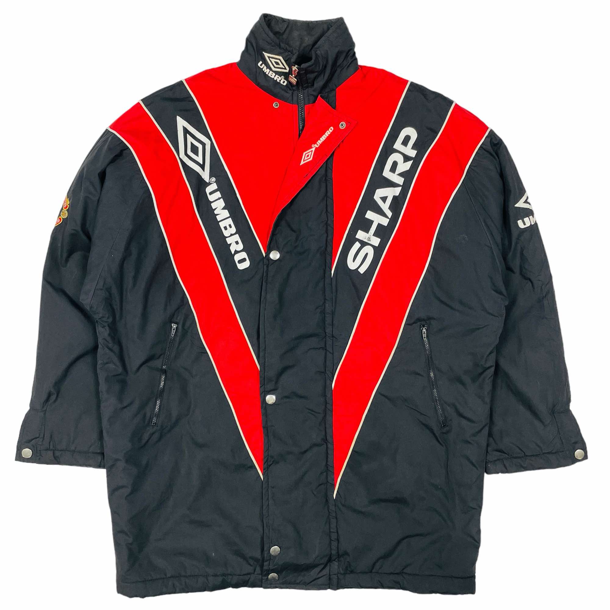90s Manchester United Training Jacket - XL