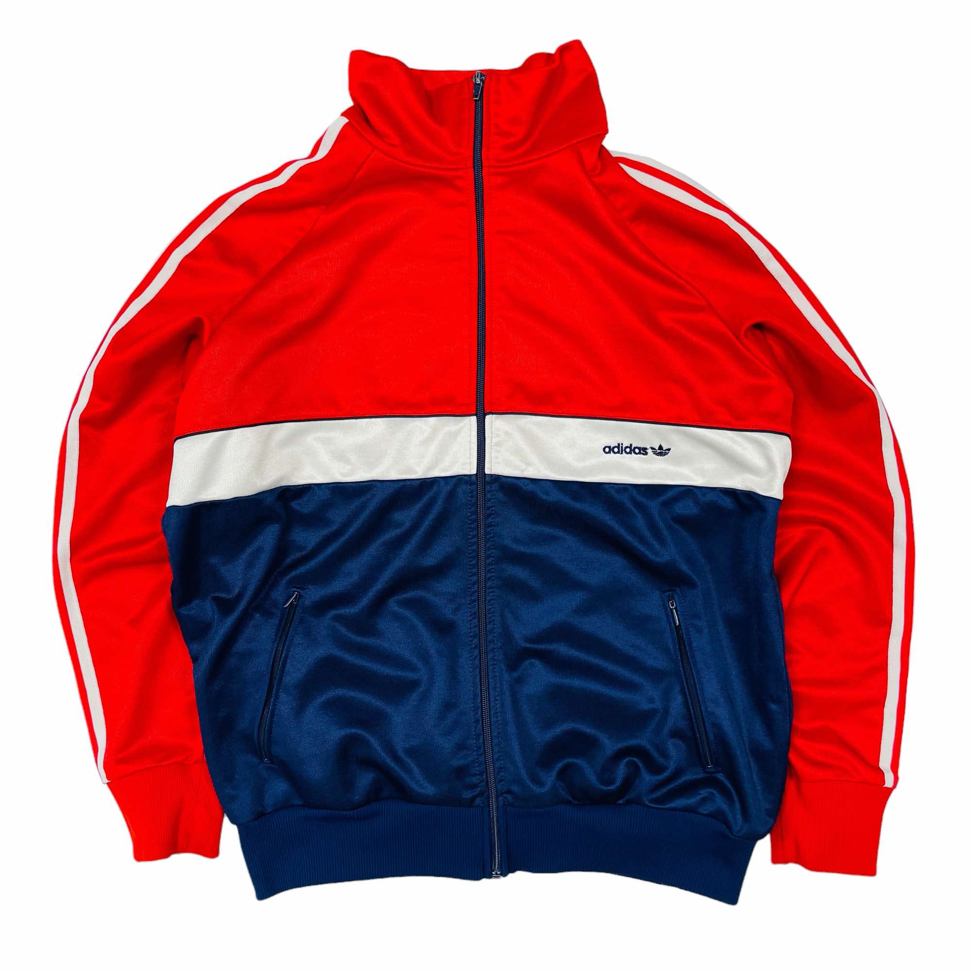 80s Adidas Track Jacket - Large