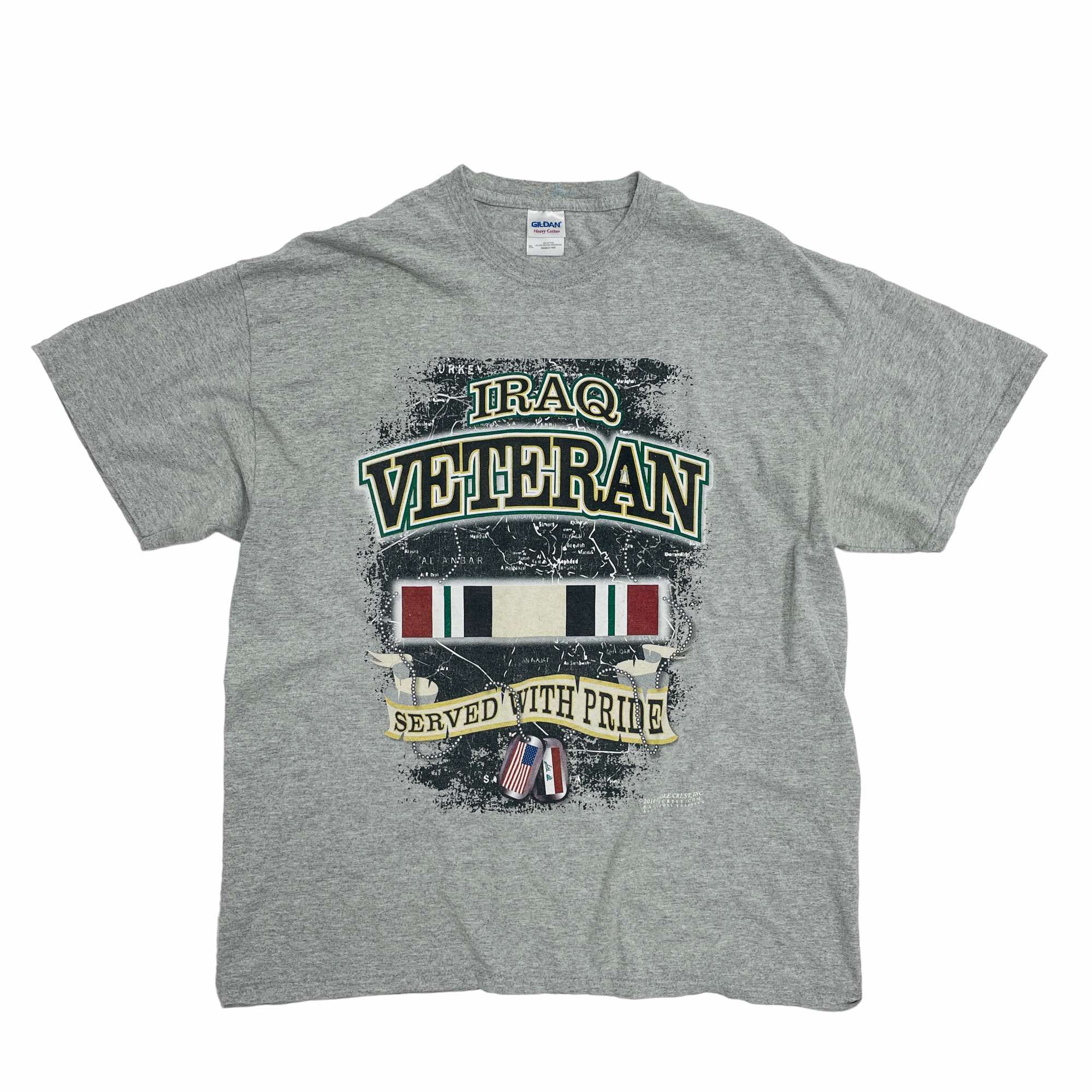 Iraq Veteran Graphic T-Shirt- XL
