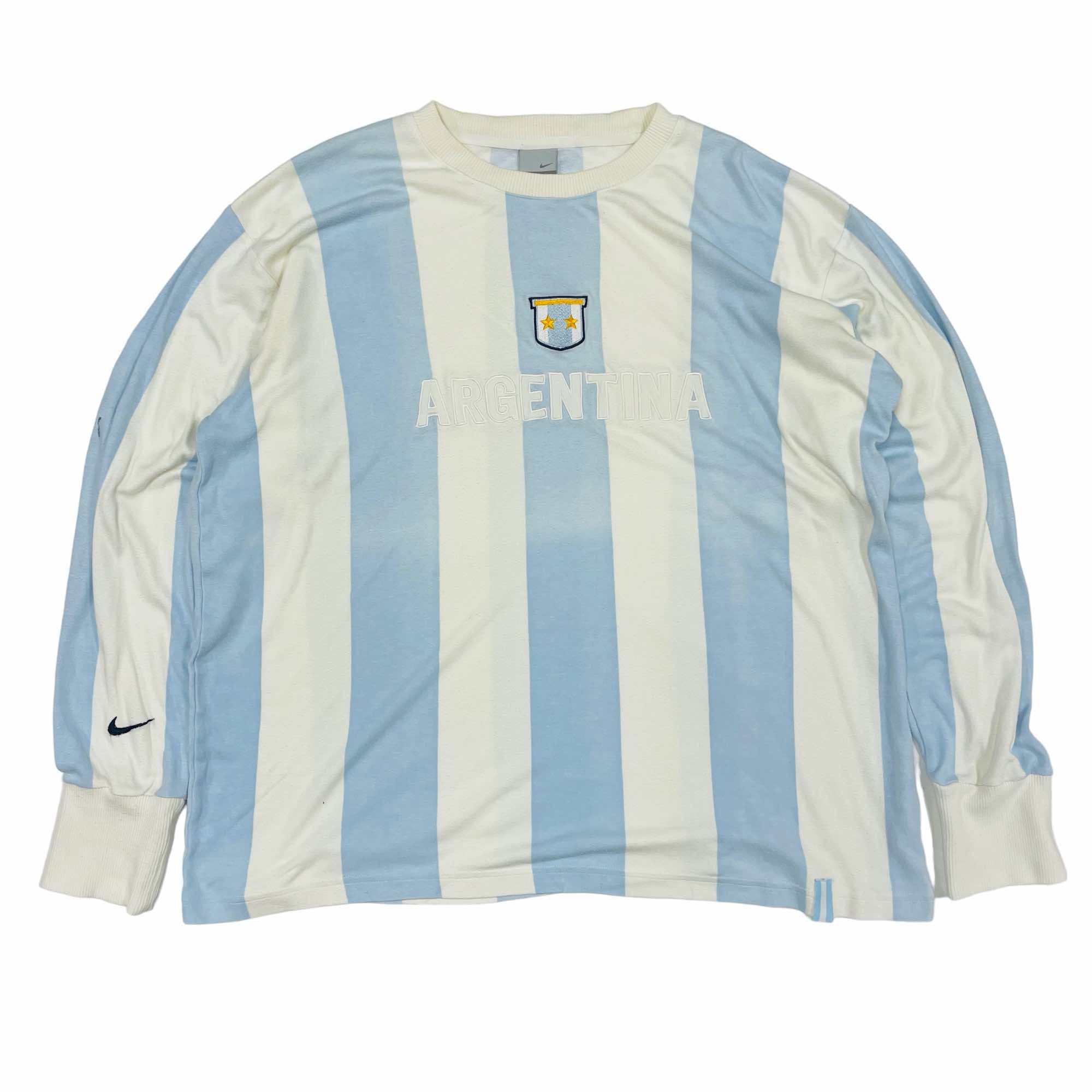 Argentina Retro Nike Long Sleeve Top - XL