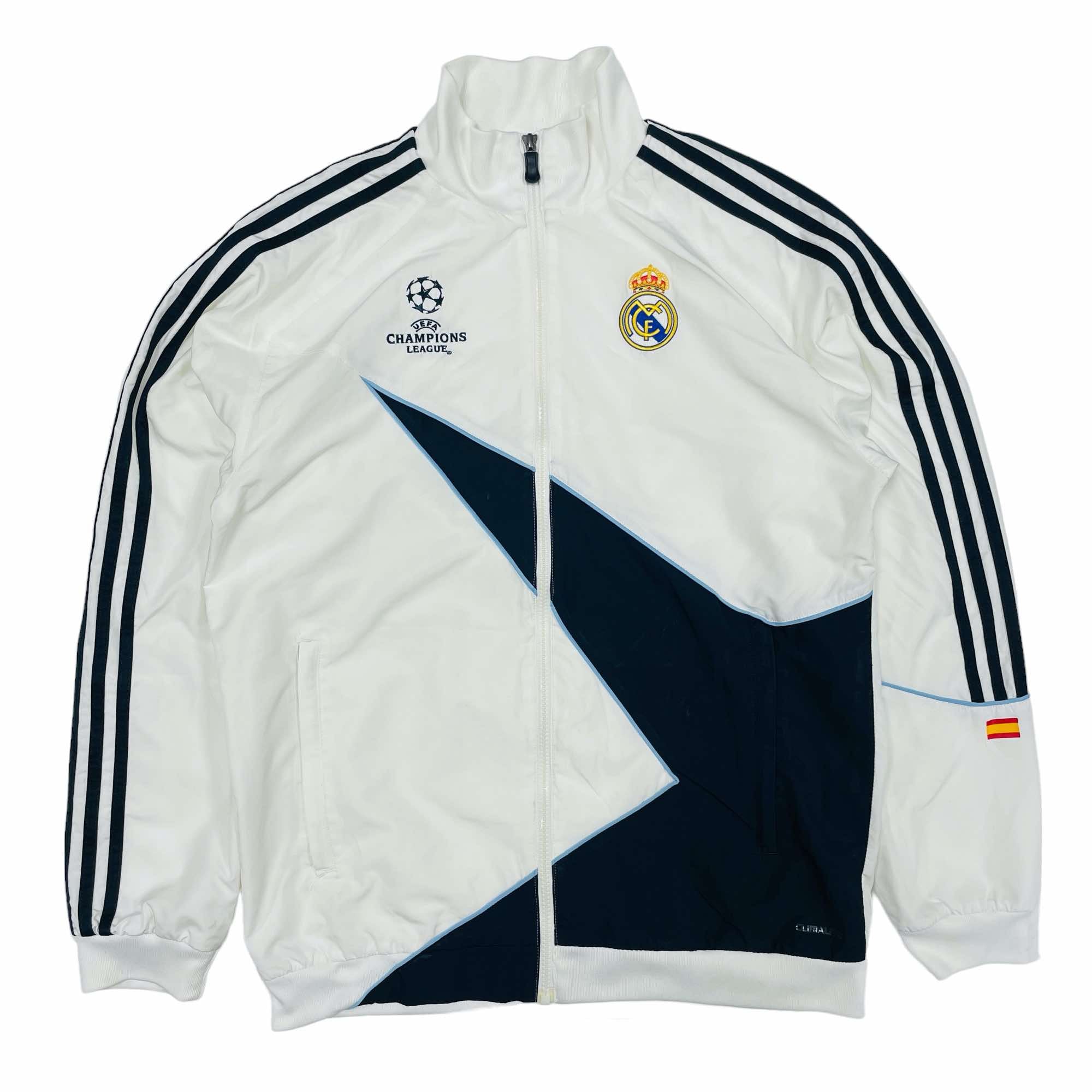 Real Madrid 2009/10 Adidas Champions League Training Jacket - Small