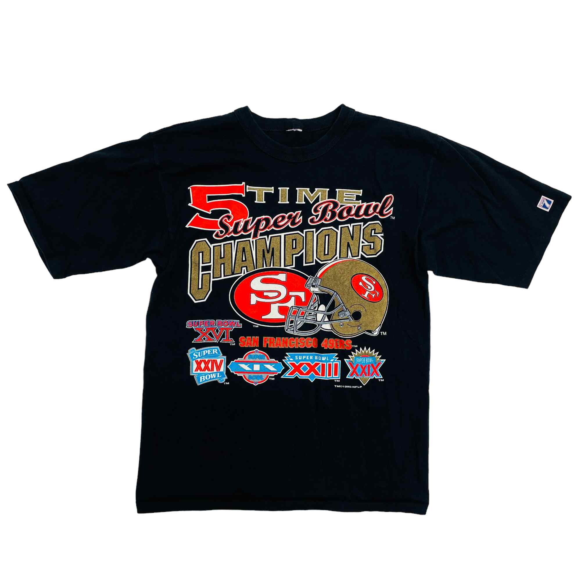 San Francisco 49ERS 1995 Super Bowl Champions T-Shirt- Small
