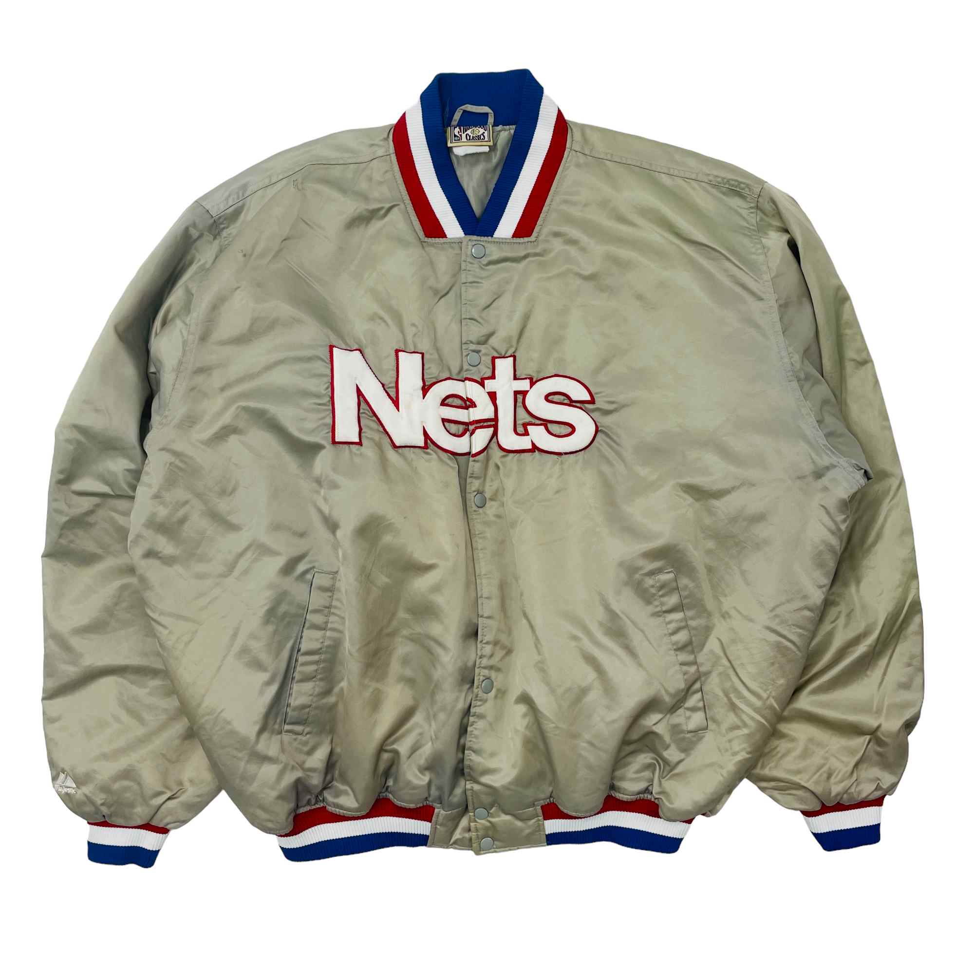 New Jersey Nets NBA Bomber Jacket - 7XL