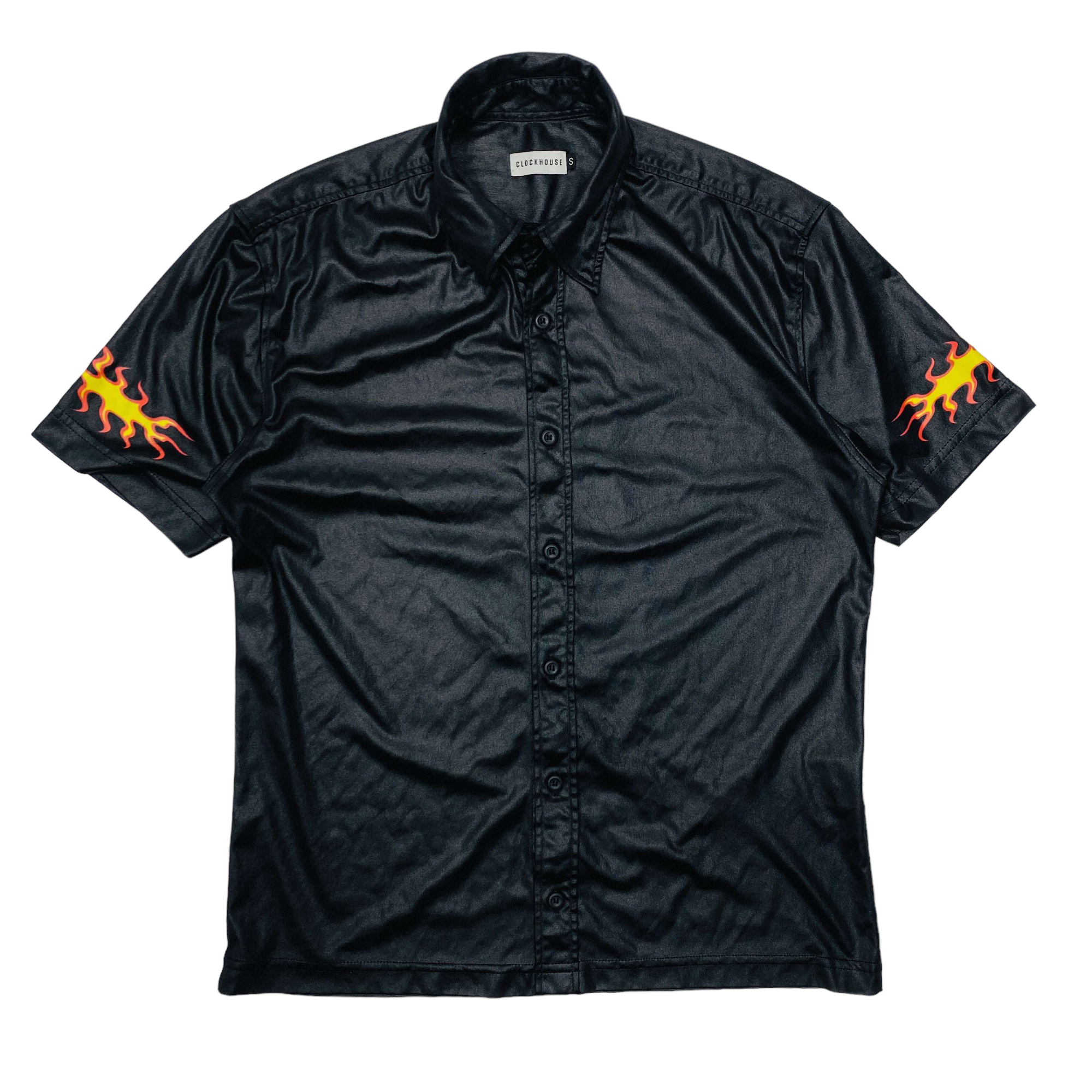 Y2K Flame Shirt - Small
