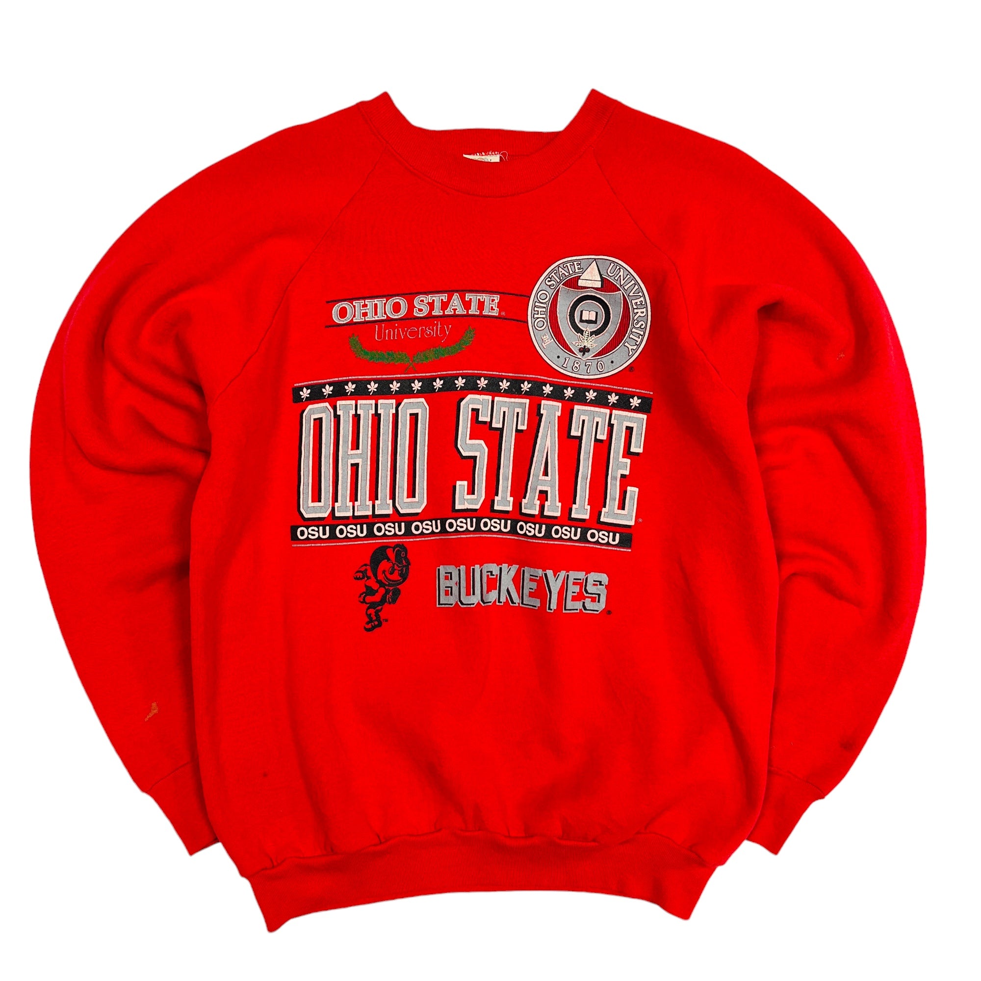 90's Ohio State Buckeyes Sweatshirt - Large