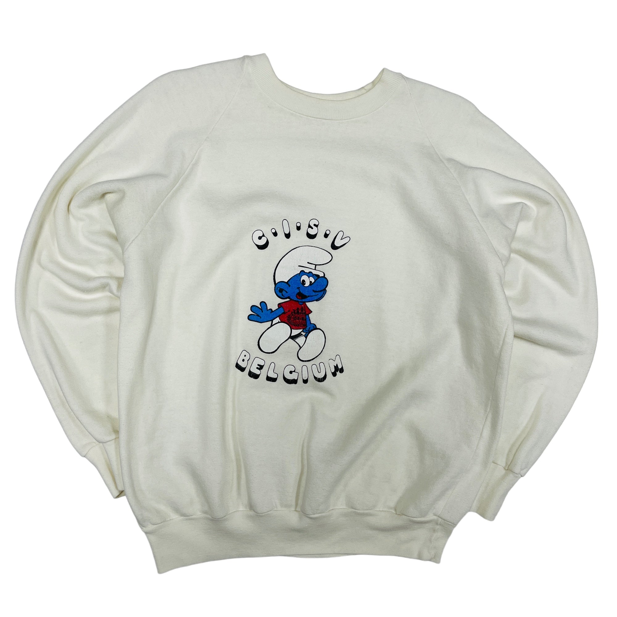 90's Smurfs Graphic Sweatshirt - Medium