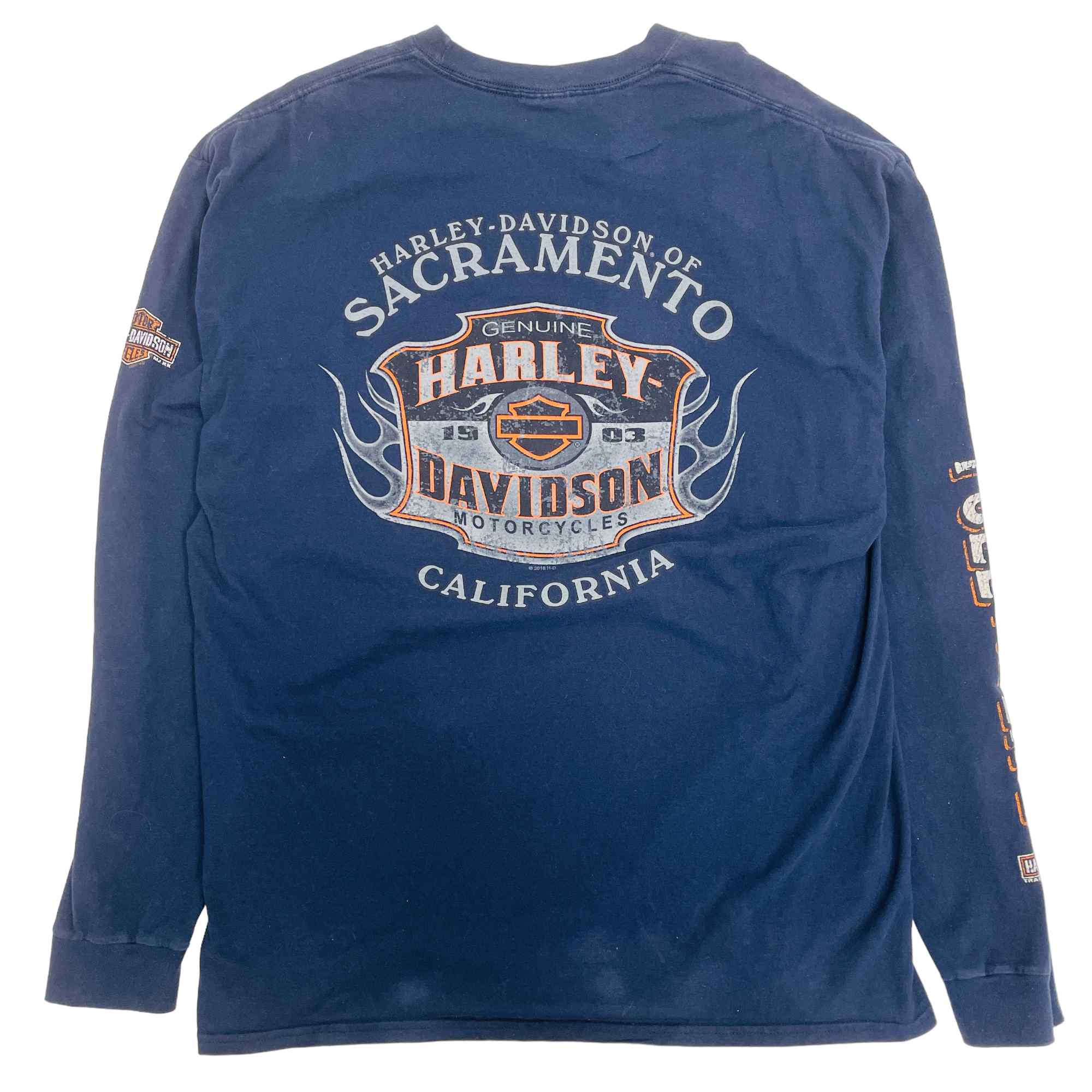 "Sacramento' Harley Davidson Long Sleeve T-Shirt - 2XL