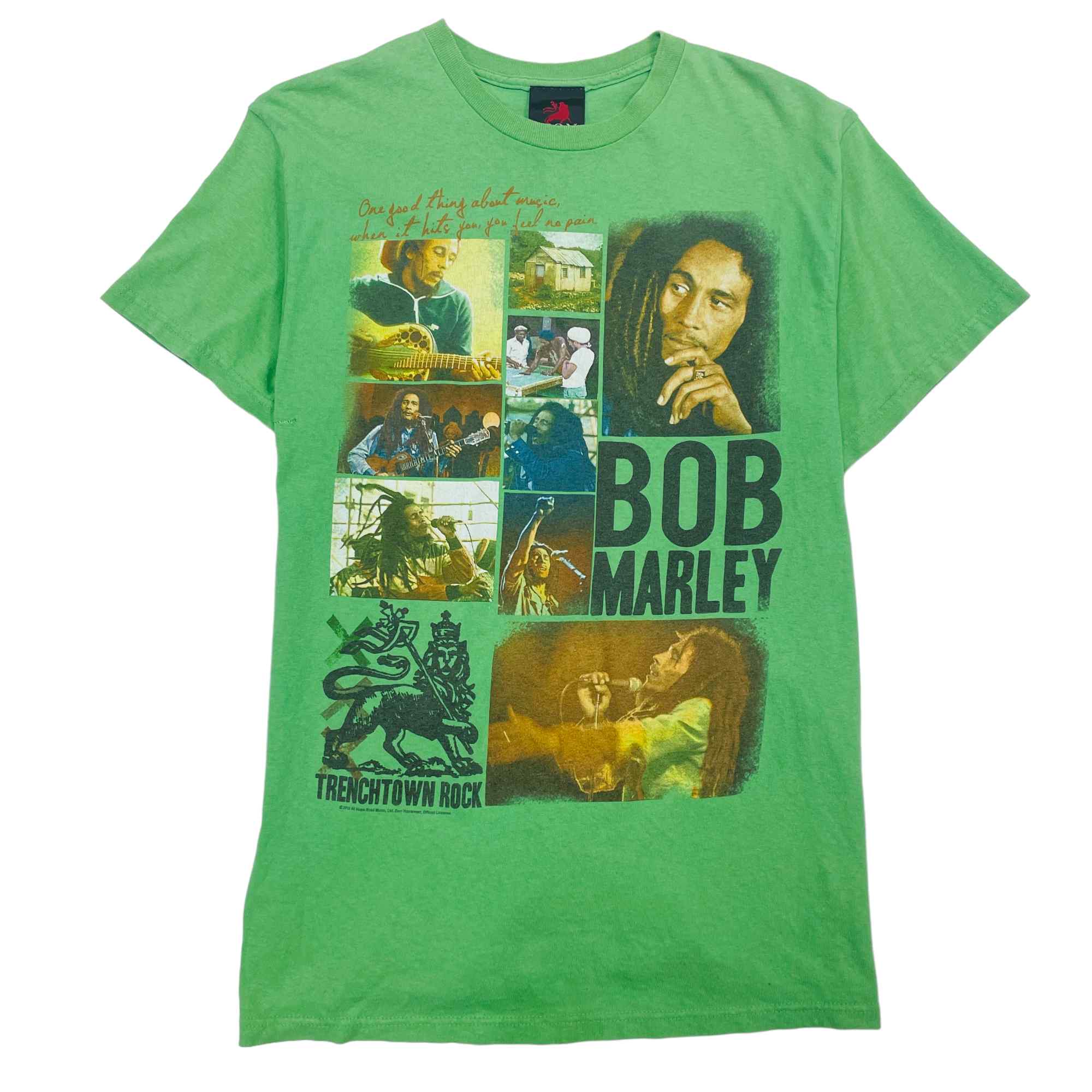 Zion Rootswear 'Bob Marley: Trenchtown Rock' Graphic T-Shirt - Large