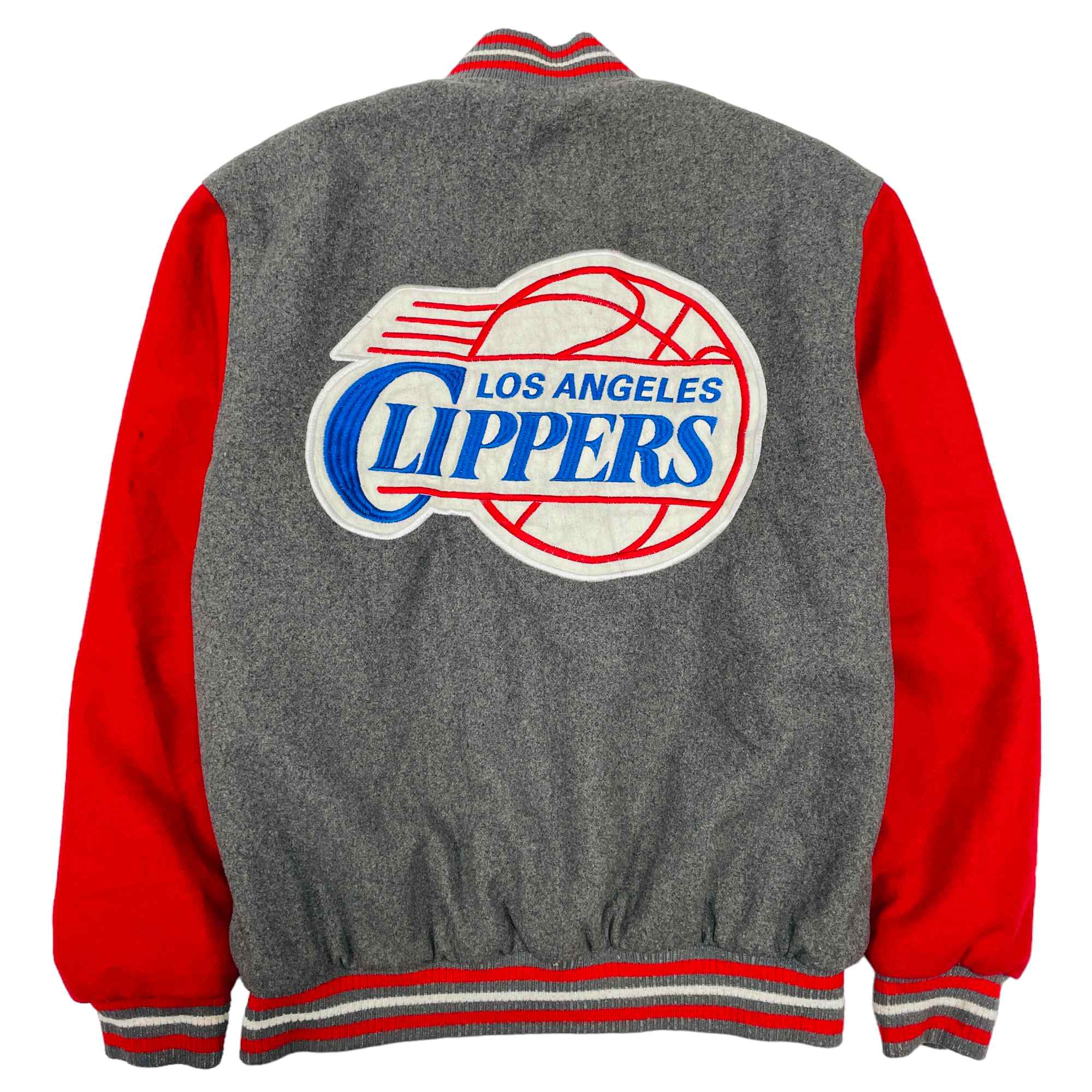 Los Angeles Clippers NBA Varsity Jacket With Back Patch - Large