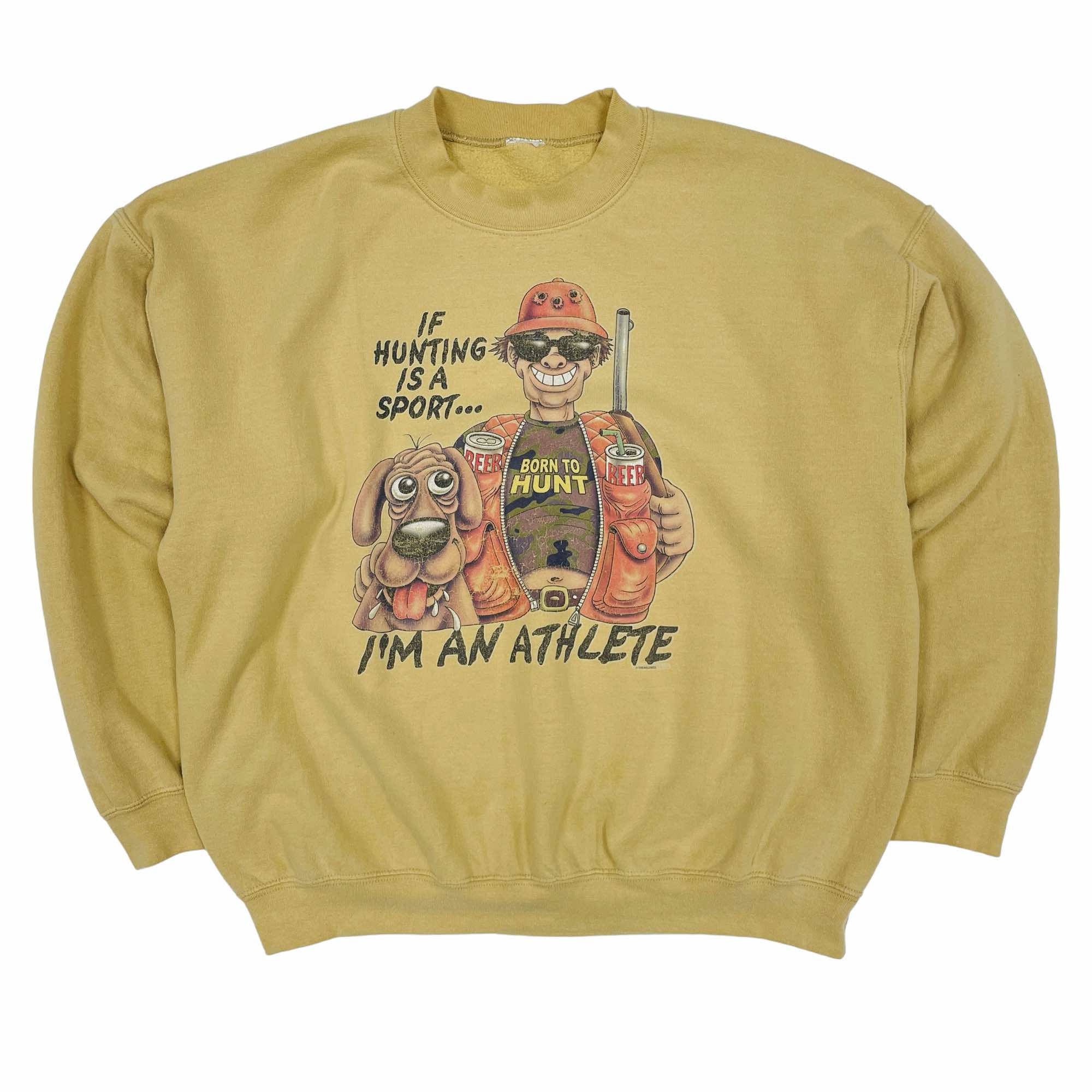 If Hunting is a Sport I'm An Athlete Graphic Sweatshirt - 2XL