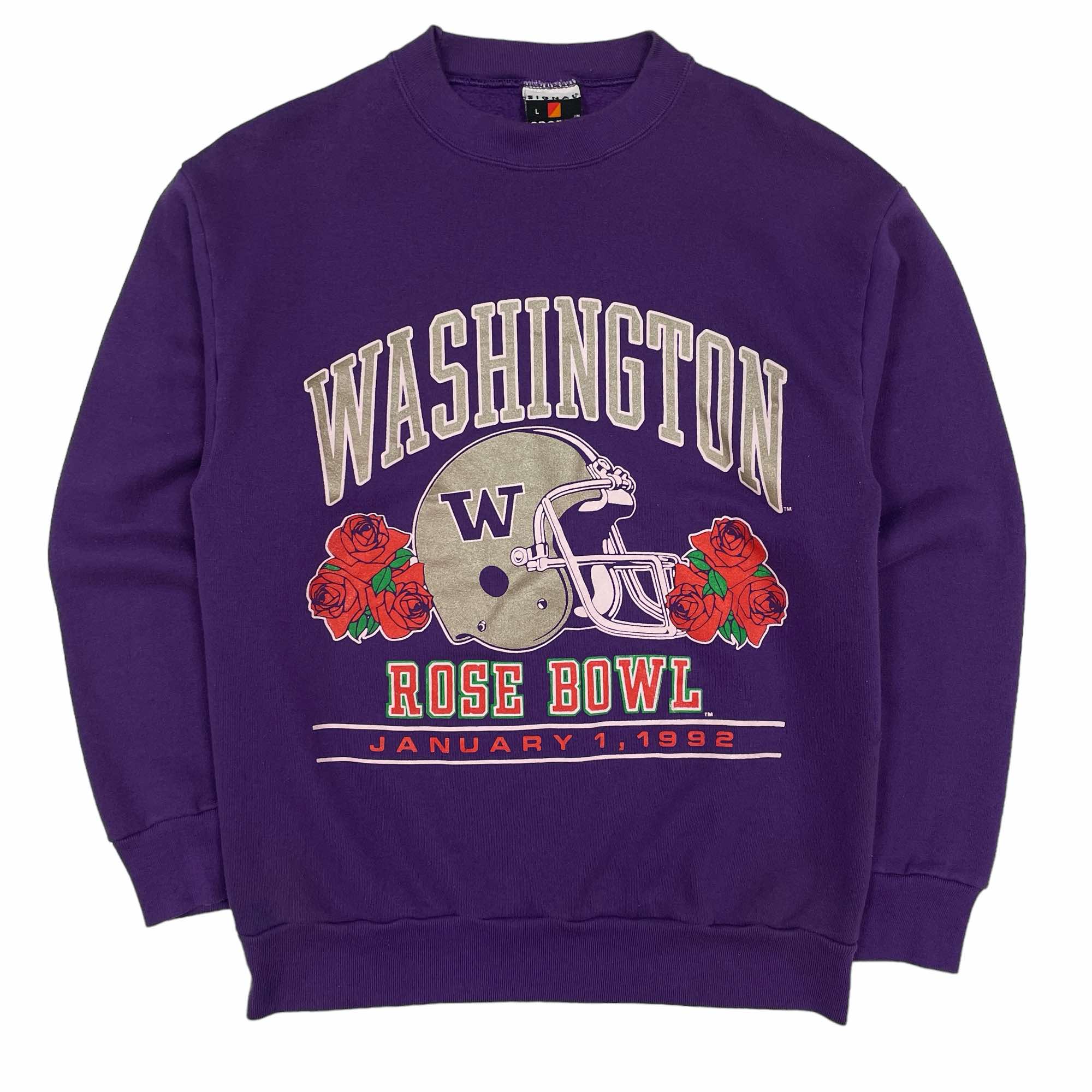 1992 Washington Rose Bowl Graphic Sweatshirt - Medium