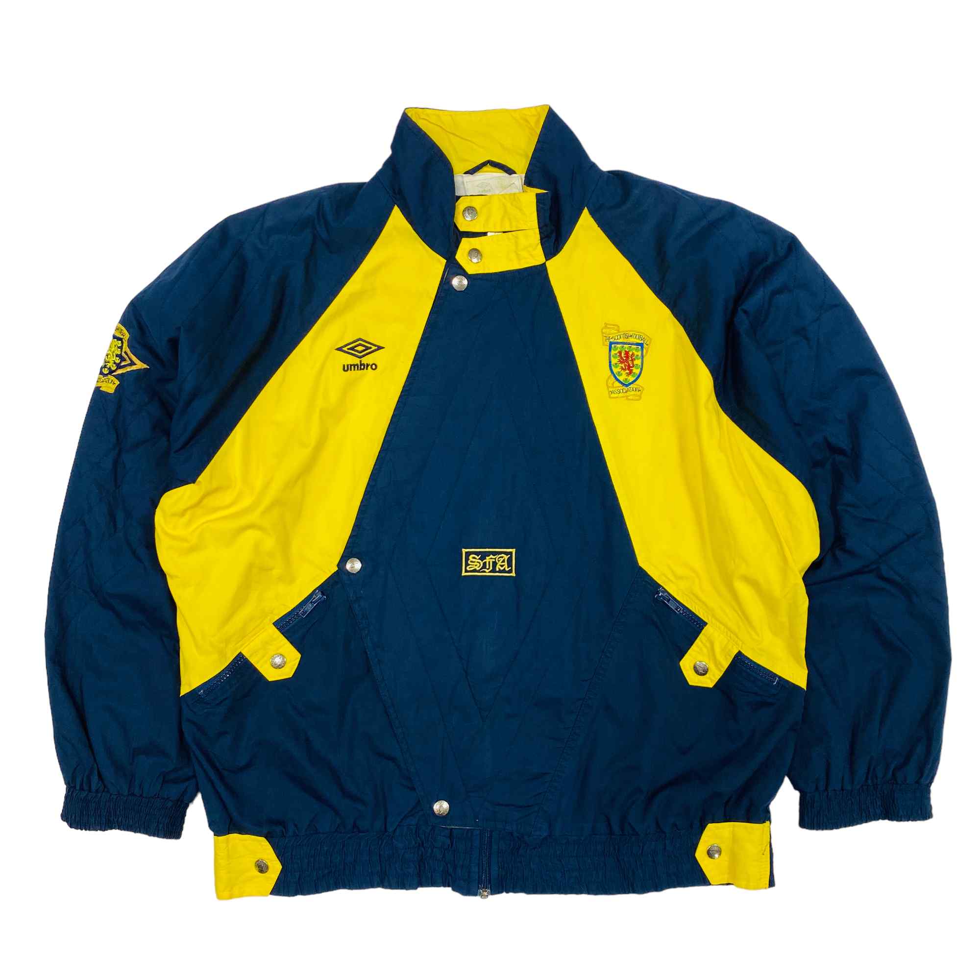 Scotland 1990-92 Umbro Training Coat - Large