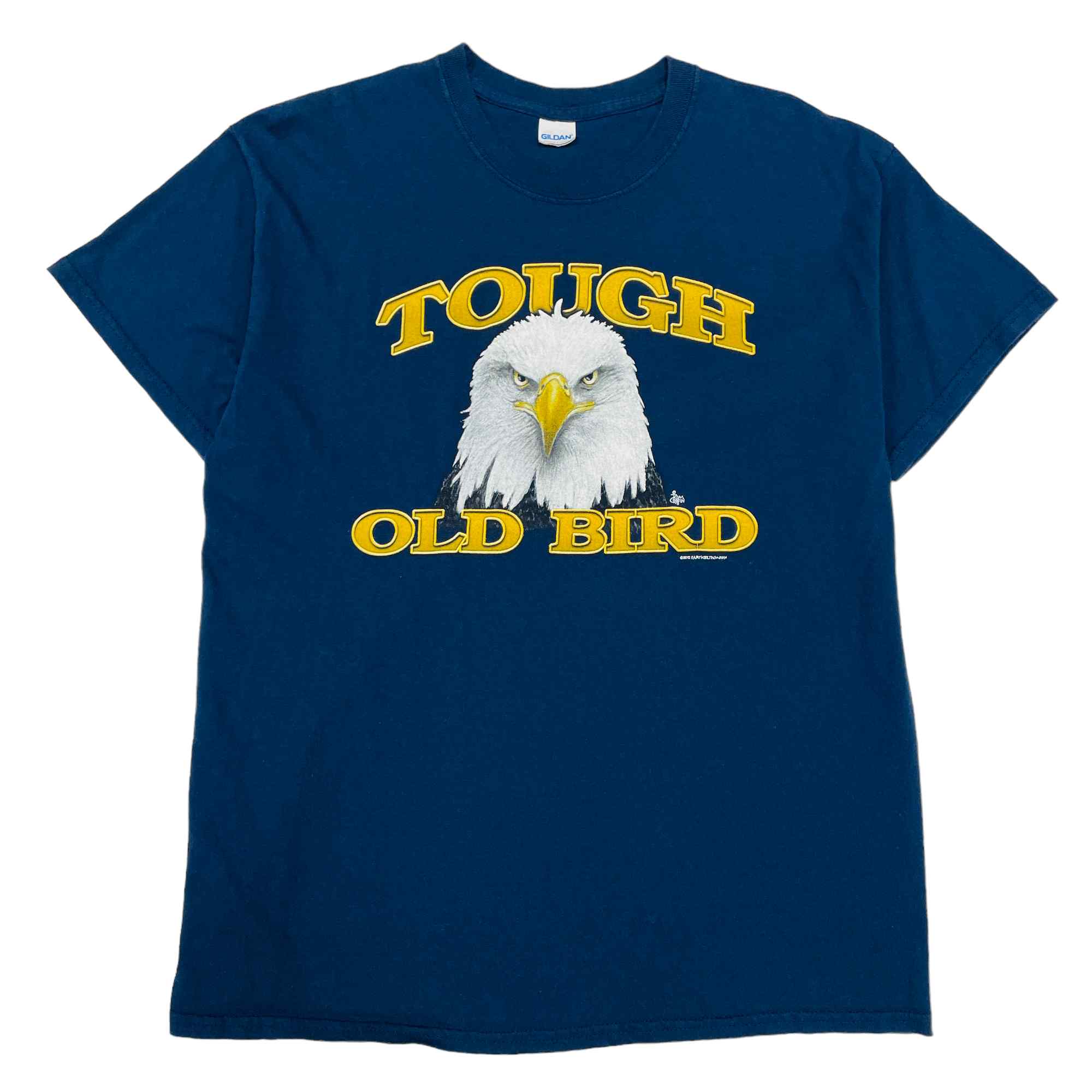 'Tough Old Bird' Graphic T-Shirt With Gildan Tag - XL