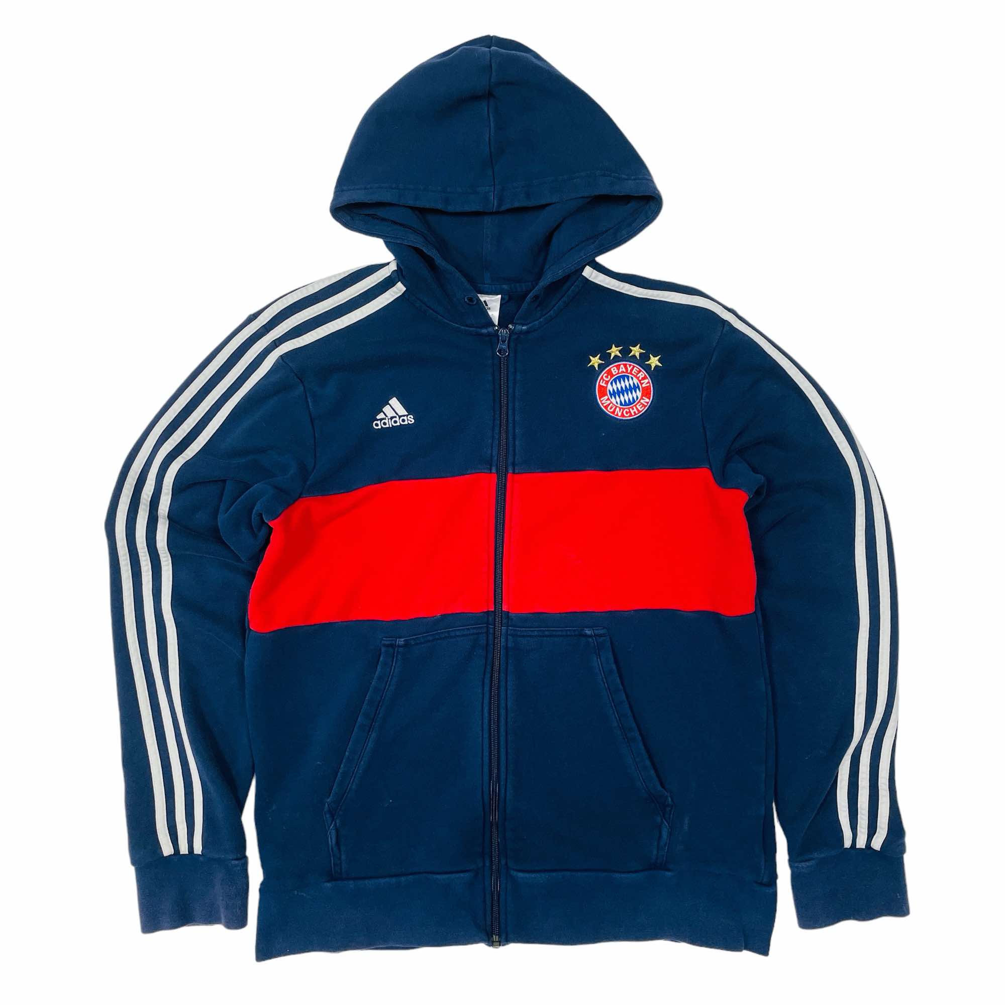 Bayern Munich 2017/18 Adidas Zip Hoodie - Large