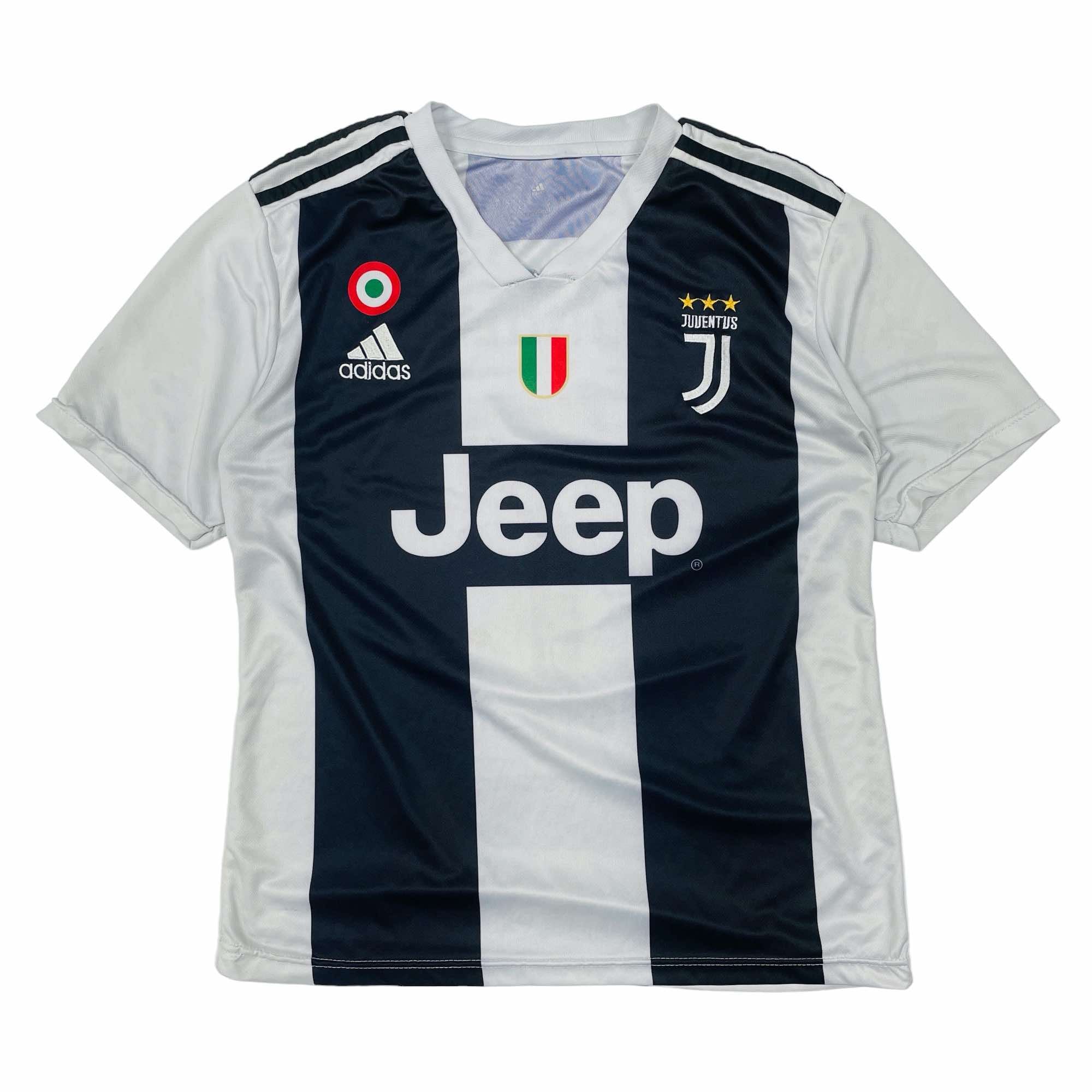 Juventus 2018/19 Adidas Cristiano Ronaldo Shirt - Large