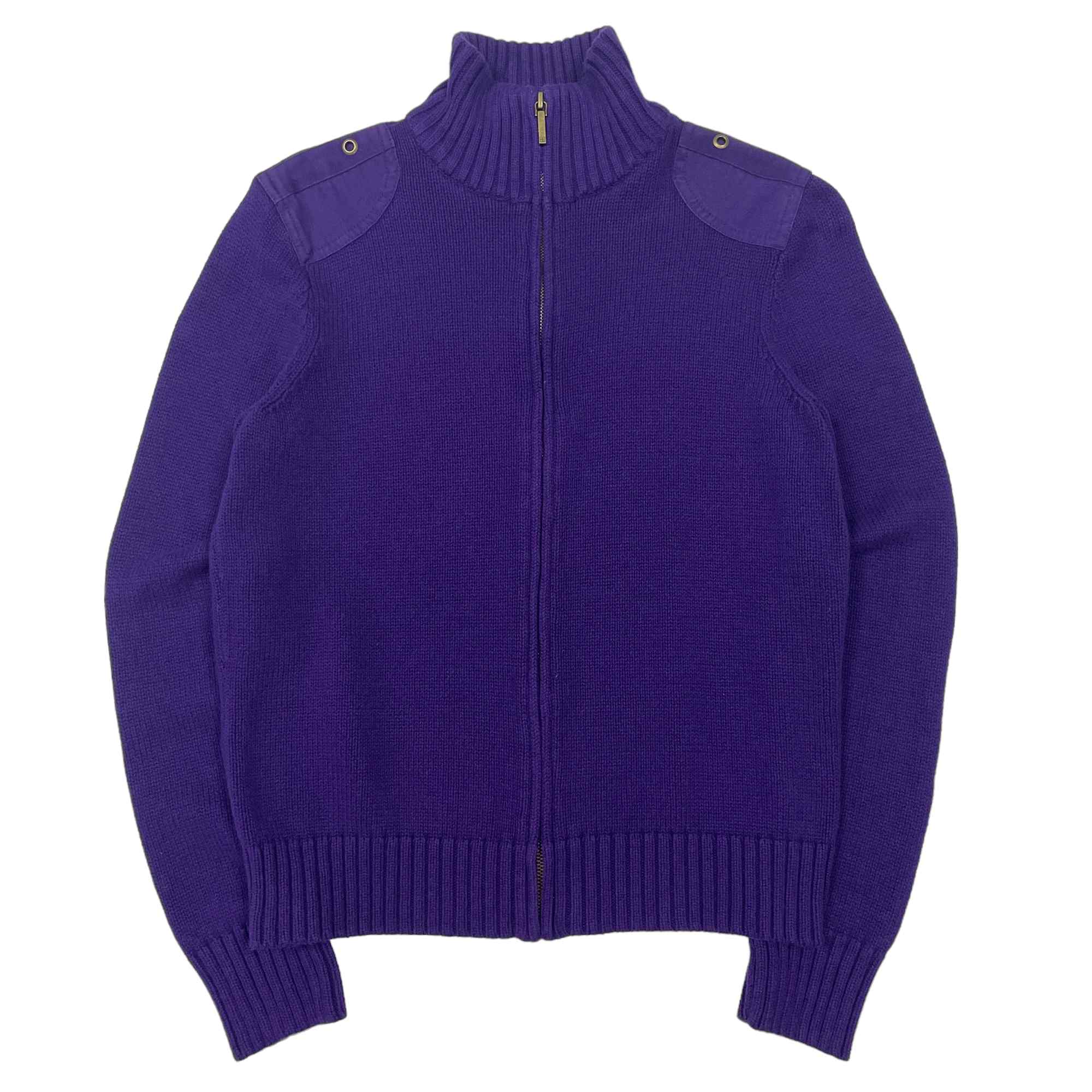 Ralph Lauren Knitted Zip Fleece - Medium