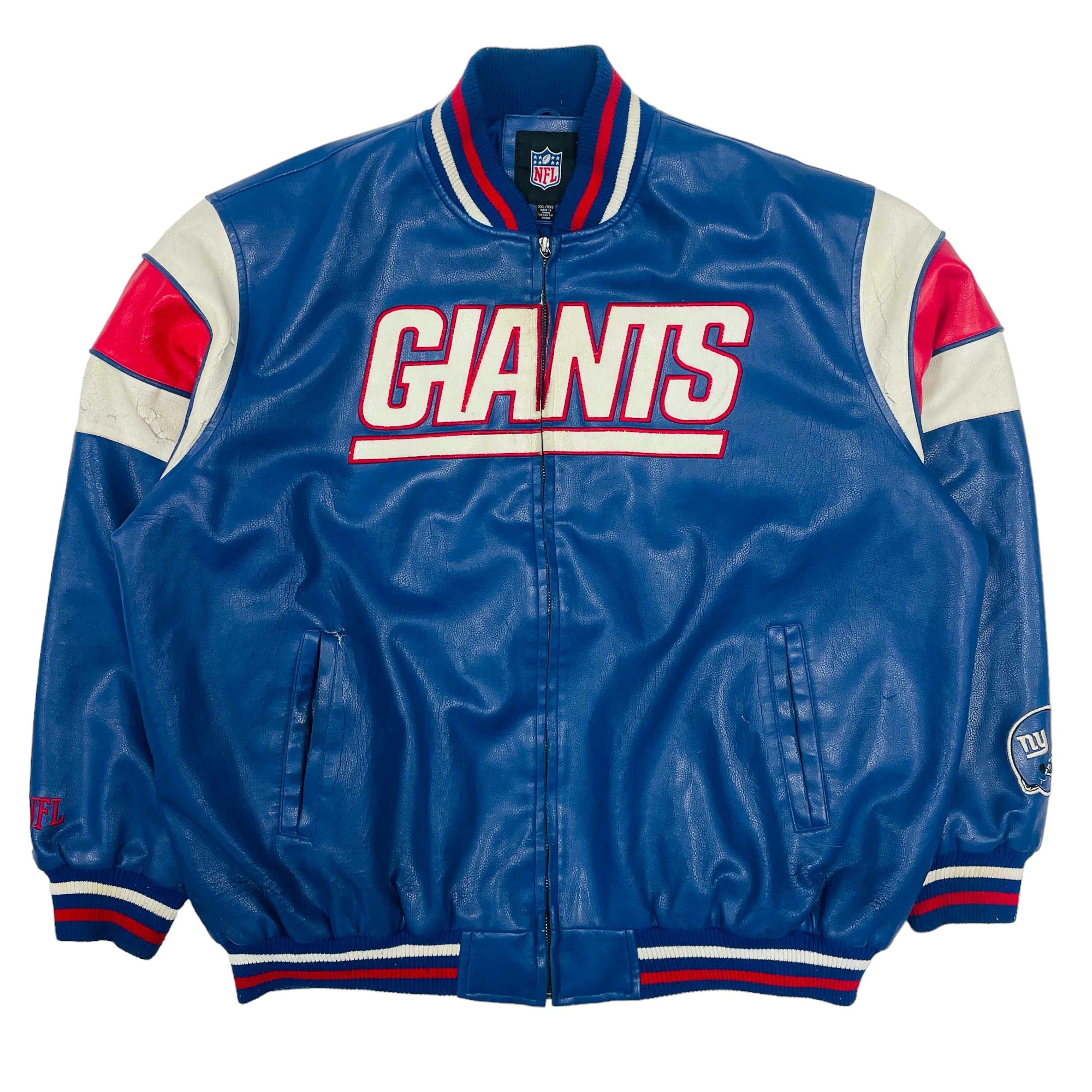 New York Giants NFL Leather Jacket - 3XL