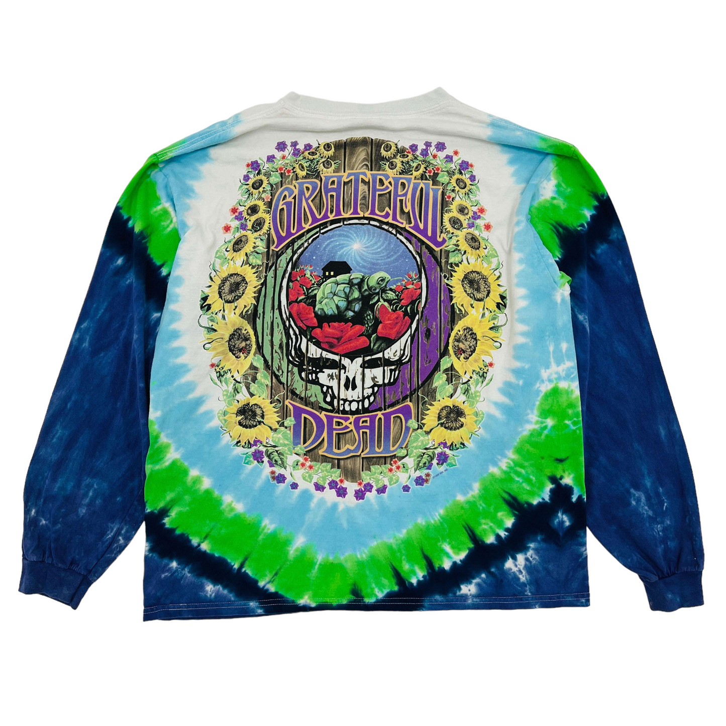 Vintage 90s Grateful Dead Tie Dye Rock Concert Tour T Shirt M -  Denmark
