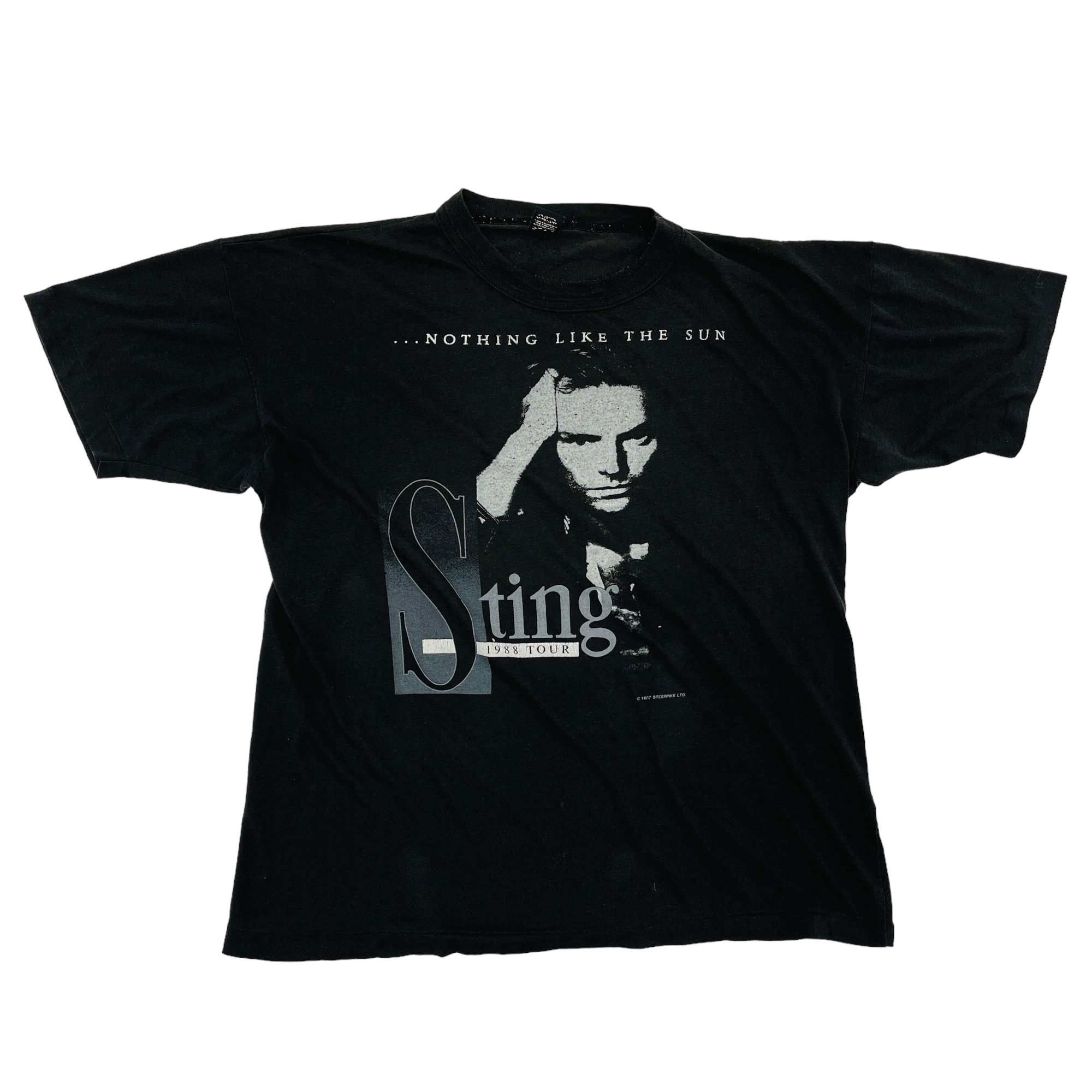 1988 Sting Nothing Like The Sun Tour T-Shirt - Medium