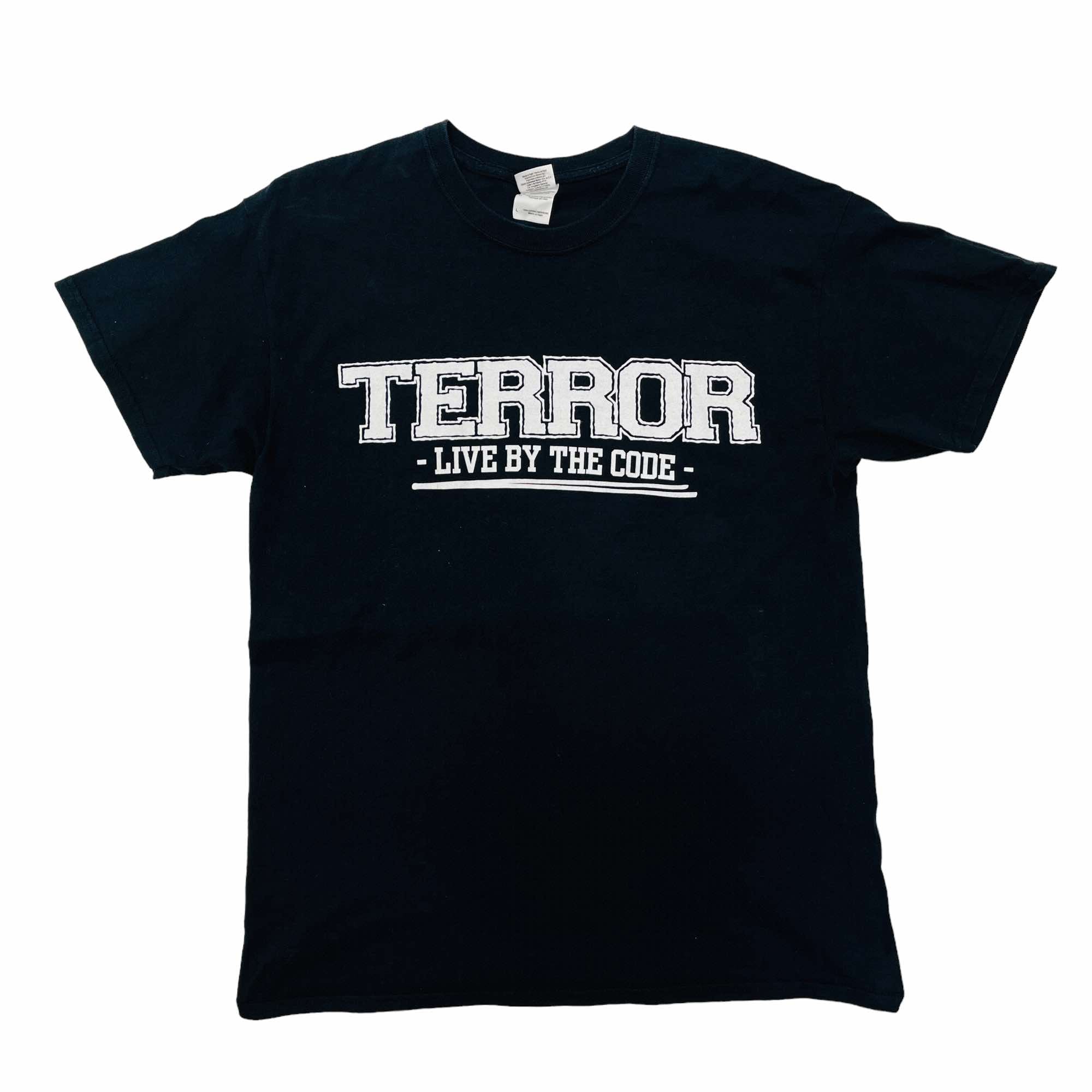 Terror "Live by the Code" T-Shirt - Large